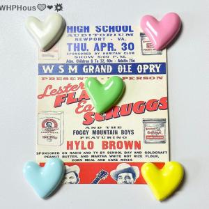 WP💓💛💖 10 Heart-Shaped Fridge Magnets Magnetic Fridge Magnets For Message Boards Polaroid Camera Decorations Home Decor