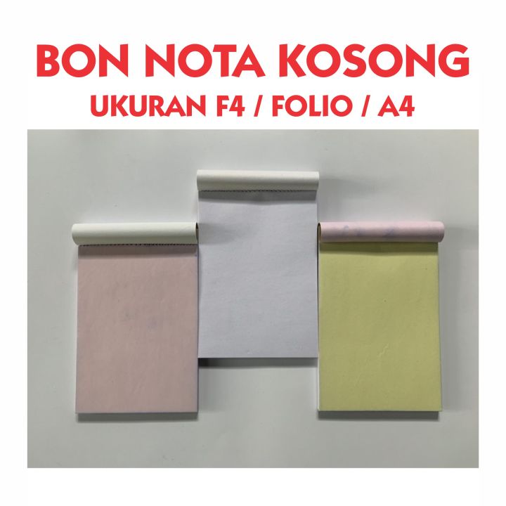 3 PLY 25 SET BUKU BON NOTA KOSONG (75 LEMBAR TERMASUK COPY