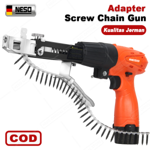 NESO Adapter Screw Chain Gun Pistol paku Aksesori rantai Sekrup rantai paku pneumatik Sekrup yang cocok Pistol paku listrik Otomatis Untuk Mesin Bor NT41
