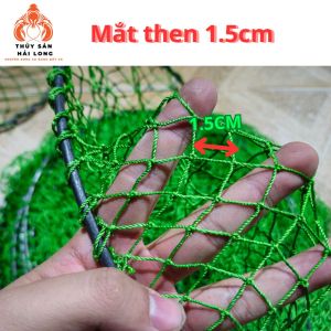 Vợt xúc cá khung sắt mắt lưới to đường kính rộng 35cm giá rẻ