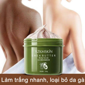 Tẩy tế bào chết body 350g dịu nhẹ cải thiện làn da sần sùithu nhỏ lỗ chân lông/Dưỡng ẩm và cấp nước cho da ， làm sạch tế bào chết trên cơ thể giúp da mịn màng làm sáng da cải thiện da gà cho cả nam và nữ
