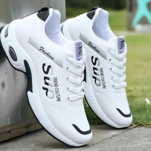 MR.BINBEITIME White Korean Shoes For Men On Sale Casual Sneakers For Men Rubber Fashion Men Shoes