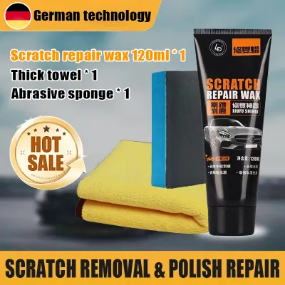 free tool👍 Myka DIY Car scratch remover Scratch remover wax 120ml Used to remove car scratches All car paints are available Car Scratch Repair Set Car Paint Repair Polish Wax Car Body Compound Scratch Repair Car Paint Scratch wax
