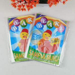 Sampul Buku Plastik Bening Beaky Ukuran Kwarto Super 3 Layers