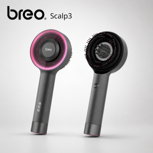 🔥Breo Scalp 3 Premium Scalp Massager Stimulates Hair Growth with Serum and Red Light Waterproof