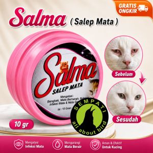SEMPATI Salma Salep Mata Kucing Obat Mata Kucing Sakit Belekan Merah Iritasi Berair Krim Mata Hewan Eye Cream Eye Care Salep Obat Matra Kucing Anjing Hamster Sugar Glider Marmut Kelinci