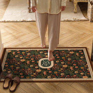 Karpet Lantai Aesthetic/Keset Kamar Tidur Anti Slip/Keset Kaki Tebal Premium Anti Slip/Alas Lantai Keset Kaki Dapur/Keset Lantai Kulit Premium