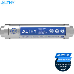 ALTHY IPSE Whole House Scale Inhibition Inline Water Softener System Descaler Water Filter Purifier Prevent Limescale & Corrosion