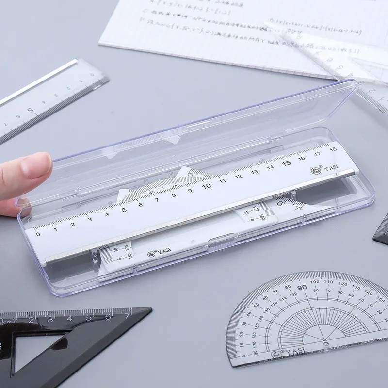 4pcs Japan designed iron ruler set | Lazada PH