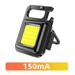 FONKEN Mini LED Flashlight Keychain Light Multifunctional Portable COB Camping Flashlights USB Charging Work Lights fishing Lanterna