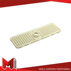 MallMainan-C1009 Faucet Absorbent Mat Sink Splash Guard Bahan Silikon / Alas Pelindung Keran