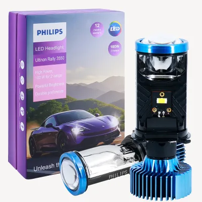 หลอดไฟหน้า LED 2 ชิ้น รุ่น H4 H7 พร้อมระบบ Canbus 65000LM 200W (H1 H9 H11 9005 9006 HB3 HB4) แสงสีขาว 6000K ชิป CSP 3570 สำหรับรถยนต์ 12V
