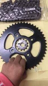 Bộ nhông sên đĩa thồ độ xe Dr wa win Rs S110 và wa mới [13T- 48T-112L-428H]