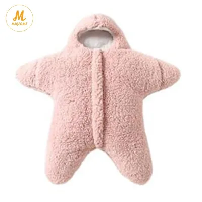 【MSGEQMT】Starfish Baby Sleeping Bag Starfish Onesie Starfish Swaddle Sack for Newborn Infant Plush Swaddle Blanket Stroller