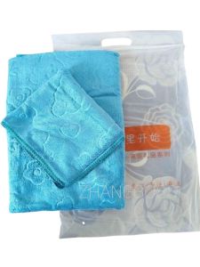 เซ็ตปั้มหมี ผ้านาโน ผ้าเช็ดตัว ผ้าเช็ดผม ปั้มหมี  สีสดใส มี 6 สี เลือก ขนาด 33*72Cm 66*133 Cm