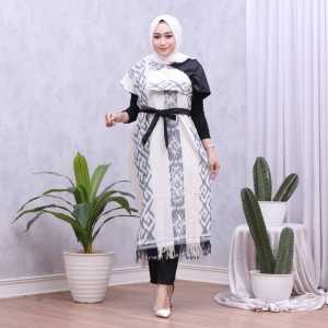 Aurora Dress Tenun Songket Ory ANSTORE14 - Dress Kondangan Prewedding - Dress Tenun Jepara