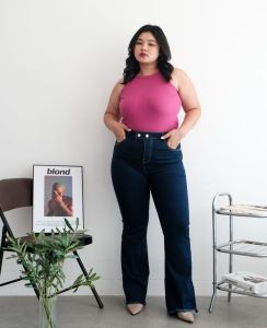 CELAN JEANS WANITA NADINE LONG BOOTCUT -SYS CLOTHIER