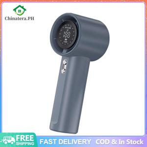 [Fast Delivery] High Speed Fan 100 Speeds Handheld Turbo Fan USB Rechargeable Electric Cooling Fan Mini Personal Fan for Outdoor Travel