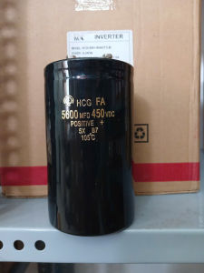 Tụ 400 VDC 450vdc 2200uf 3300uf 4700uf 5600 6800 8200 - Tụ Điện Biến Tần 400VDC HCG FA 5600uF MỚI
