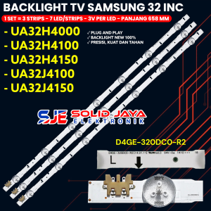 BACKLIGHT TV SAMSUNG 32 INCH UA32H4000 UA32H4100 UA32J4150 UA32J4100 UA32H4150 LAMPU BL LED 32H 32J