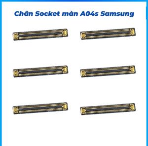 Chân socket màn hình trên main A04s samsung