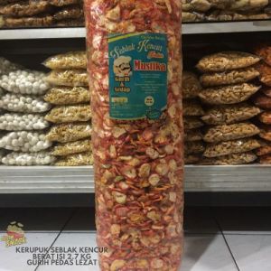 KERUPUK SEBLAK KENCUR BAL 2.7 KG PEDAS RENYAH