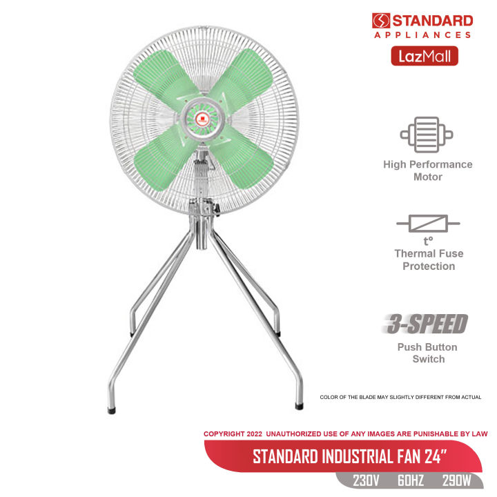 Standard Industrial Fan 24 Inches Metal Blade SHF 24 | Lazada PH