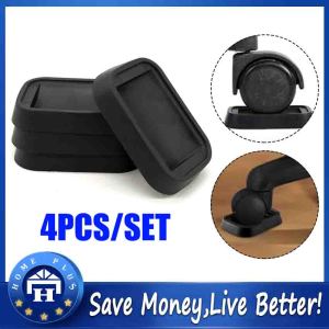 【Local delivery】 4PCS Bed Stopper & Furniture Stopper Caster Cups Fits to All Wheels of Furniture Sofas Beds Chairs Prevents Scratches Caster-Cups