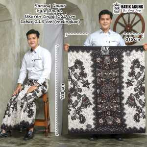 Sarung Batik Pria Dewasa Gus Iqdam Motif Gurda 11 Premium  Terbaru