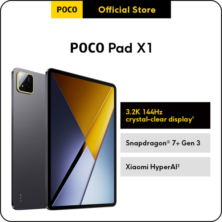 New POCO Pad X1 | 8+512GB, 3.2K 144Hz crystal-clear display