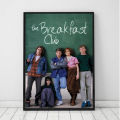 the breakfast club movie wall poster A3 A4 A5 size in glass frame. 