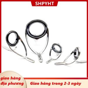 [COD] SHPYHT Giao hàng địa phương 4 cái bộ Câu Cá Giải Quyết Thép Không Gỉ Sửa Chữa Kit Set Cần Câu Hướng Dẫn Vòng Tip Câu Cá Vòng Tròn Vòng Mắt Hướng Dẫn Vòng Dây Vòng