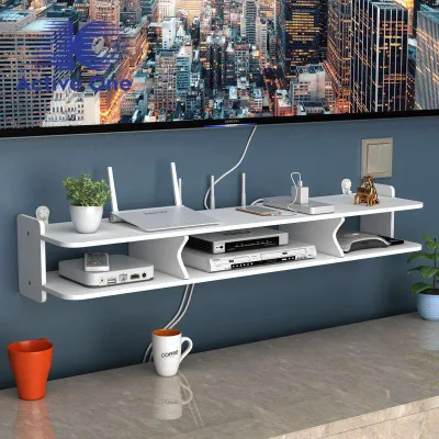 ACTIVEONE DVD Player Rack TV Rack Living Room Bedroom Wall Storage Organizer TV Stand Rack - Fulfilled By ACTIVEONE