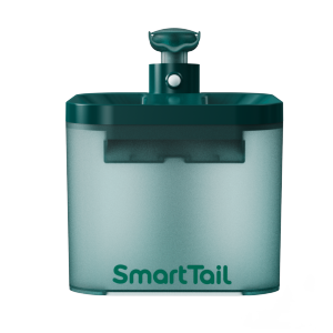Hateli 2.2L Smarttail mèo cưng thiết bị đựng nước uống Thông Minh Không Dây Cắm phít Được Tự Động Lọc Lưu Thông Nước Uống chó puppy dụng cụ cho uống nước Với Bộ Lọc Chế Độ Cảm Biến