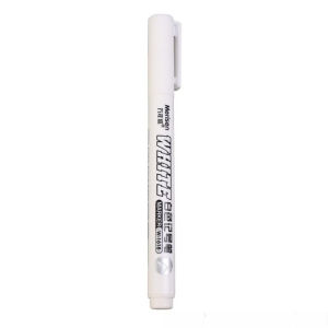 1 PC White Marker Pen Permanent Paint Quick-Drying Oil Waterproof Graffiti Pens Scool Office Supply