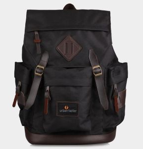 BRAIN STROM BLACK |ManNeedMe x URBAN| Tas Ransel Punggung Pria Wanita Backpack Kuliah / Kerja