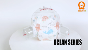 Besuper Premium Tape Baby Diapers Colorful Public Version 2Bag NB/S/M/L/XL