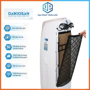 Quạt Điều Hòa Hơi Nước/Máy Làm Mát Không Khí Daikiosan DKA-01500B - 90W Yên Lặng Khi Ngủ - Hàng Chính Hãng Bảo Hành 12 Tháng - Đại Phát Vĩnh Lộc