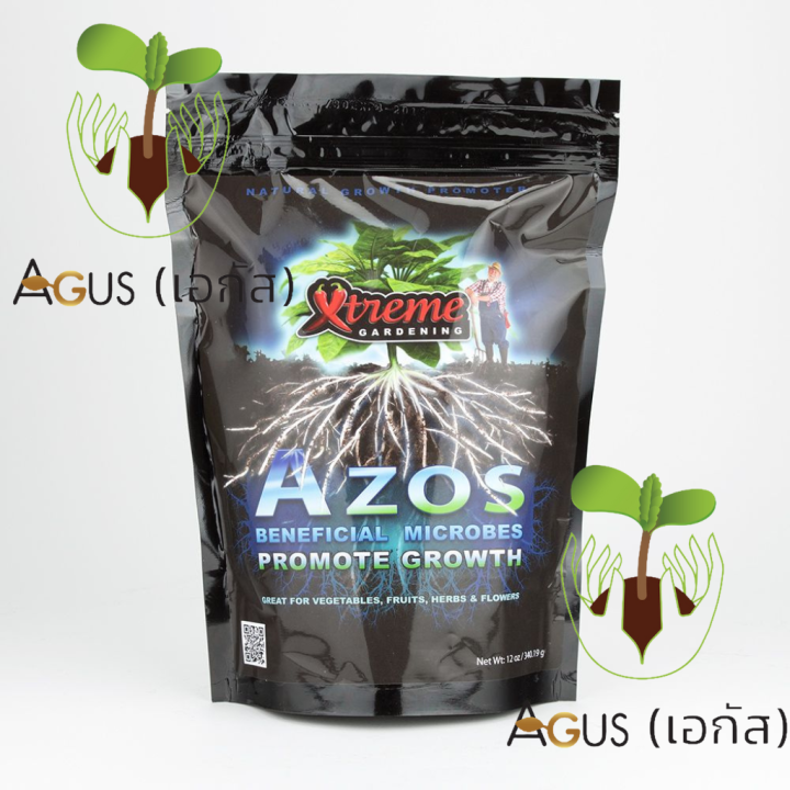 ผงเร่งราก Azos Xtreme Gardening ของแท้ 100% จาก USA ผง ระเบิดราก น้ำยา ...