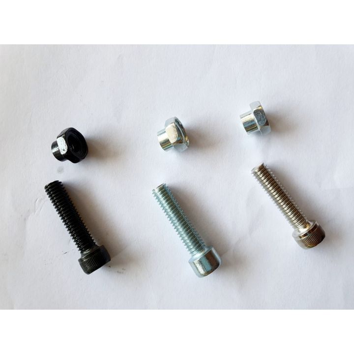 M6 Bolt & T-nut for Pipe & Joint System Metal Joint Yazaki Rack Trolley ...