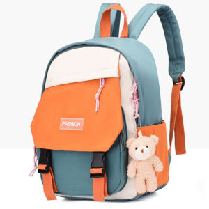 [BISA COD] 2123 Free gantungan boneka Tas ransel anak sekolah fashion tas backpack wanita 6028
