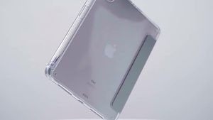 เคส พร้อมช่องใส่ดินสออะคริลิคสำหรับ 2023 M2 Pro 11 Gen 7 8 9 5th 6th 2023 Air 4 Air 5 10th Gen 2023 Pro 12.9ฝาครอบความละเอียดสูงโปร่งใสป้องกันการดัดไม่มีสีเหลือง、สติกเกอร์ Diy ฟรี