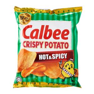 Calbee Crispy Hot And Spicy Potato Chips