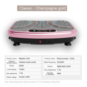 Ultimate Oscillating Device Fat Burning Slimming Lazy Weight Loss Shaking Workout Vibration Platform Machine