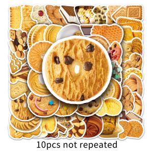 50PCS Yummy Food Mini Cute Waterproof Cartoon Cookies Sticker Pack For Kid Reward School Bag Stationery Box Handbook Decorative Sticker