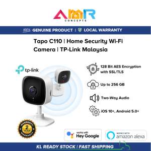 Tapo C110 Wireless WiFi CCTV Camera Smart Home Security Surveillance Full HD 1080P IP Camera TP-Link Malaysia