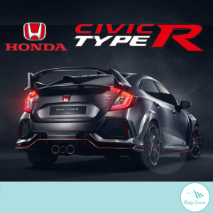 1:32 Scale Honda Civic Type R Alloy Pull Back Diecast Car Model Toy Vehicle Sound & Light Miniauto