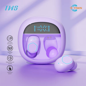 M41 TWS 5.3 Bluetooth Earphones Wireless Earbuds LED Display Touch Control Headset earphone in-ear 9D Bass HIFI