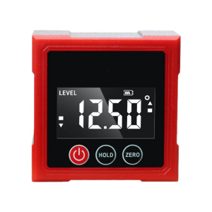 Portable Angles Finder With Auto Off Function ABS Aluminum Construction Digital Inclinometer For Construction Site Use