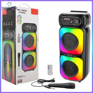 Bluetooth Portable Karaoke Machine with Microphone for Party Outdoor Travel and Camping